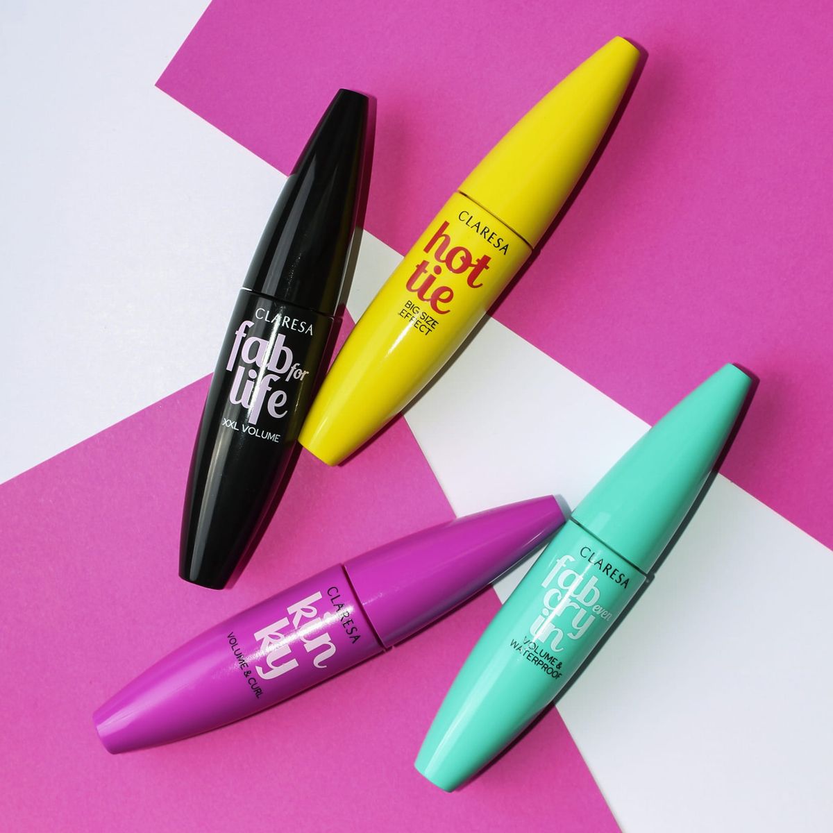 Claresa kinky mascara zwart 10ml