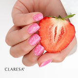 Claresa bubble jello base coat strawberry 5ml - afbeelding 3