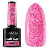 Claresa bubble jello base coat strawberry 5ml - afbeelding 1