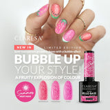 Claresa bubble jello base coat guava 5ml - afbeelding 2