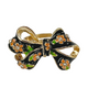 Clayre eef ring strik bloemetjes