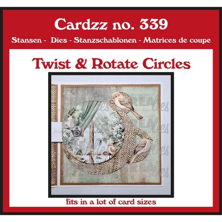 Crealies • cardzz snijmal twist rotate cirkels