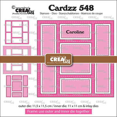 Crealies • cardzz frame inlays caroline