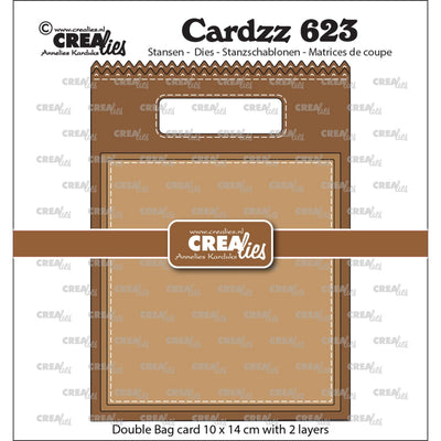Crealies • cardzz double card tasje