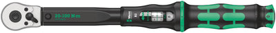 Wera click-torque b 2 draaimomentsleutel met omschakelratel, 20-100 nm (zwart groen)