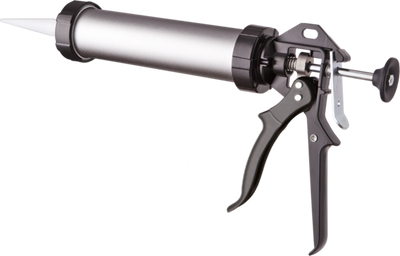 Bostik closed barrel manual gun | 400 ml | zilver met zwart - 30618879