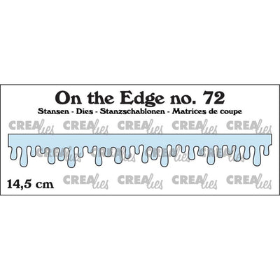 Crealies • on the edge snijmal ijspegels druipende honing glazuur