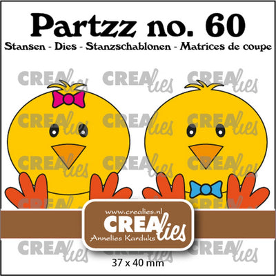 Crealies • partzz snijmal kuiken