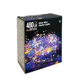 Clusterdraad led multicolor 480 leds 480cm - afbeelding 1