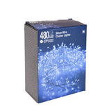 Clusterdraad wit 480 leds 480cm - afbeelding 1