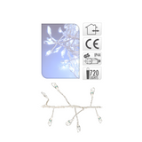 Clusterdraad wit 720 leds 720cm - afbeelding 3