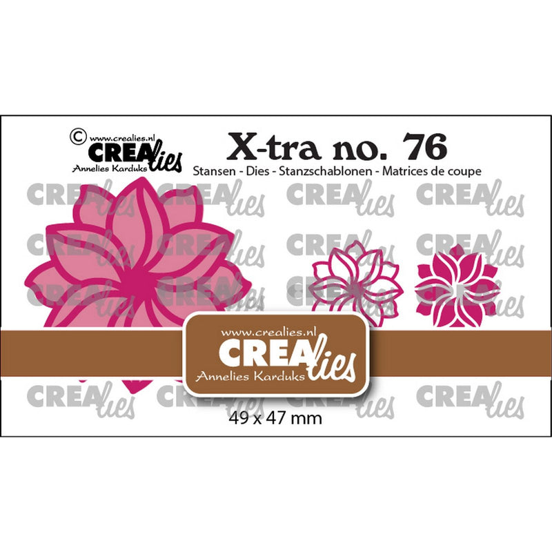 Crealies • xtra fantasiebloem klein