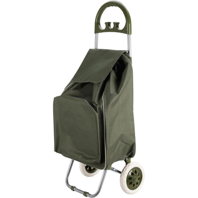 Excellent houseware boodschappentrolley 40l groen