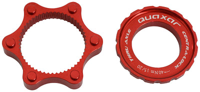 Quaxar cnc centerlock adapter for 15 20mm axle | rot