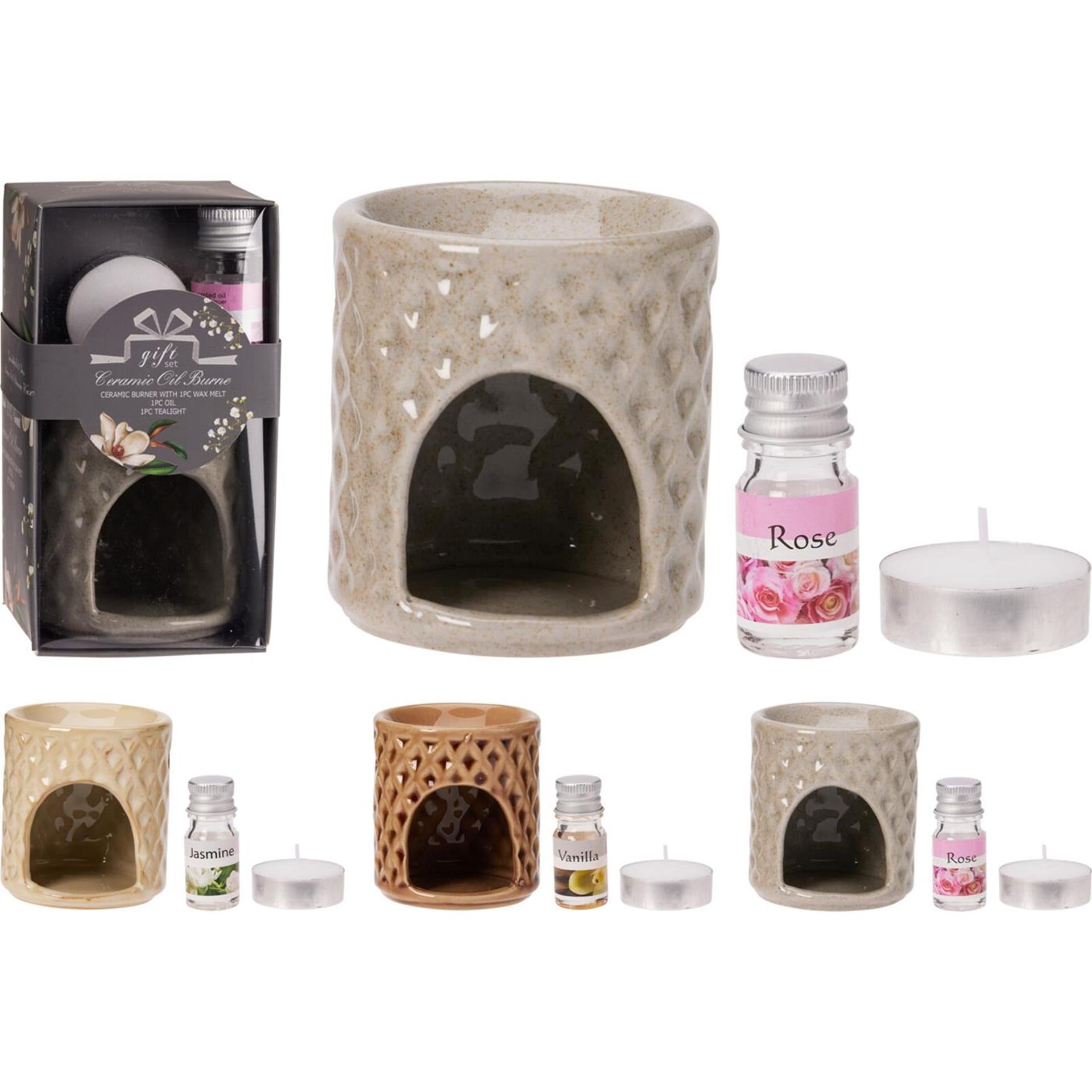 Home styling oliebranderset 3-delig