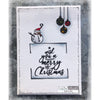 Coosa crafts • clear stempel #17 xmas wensen