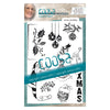 Coosa crafts • clear stempel #17 xmas envelop