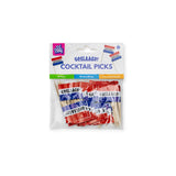 Paperdreams cocktail prikkers geslaagd rood wit blauw - afbeelding 2