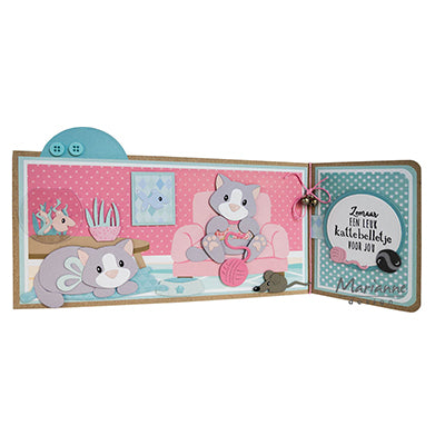 Marianne design • collectables snij- embosstencil eline's kat accessoires