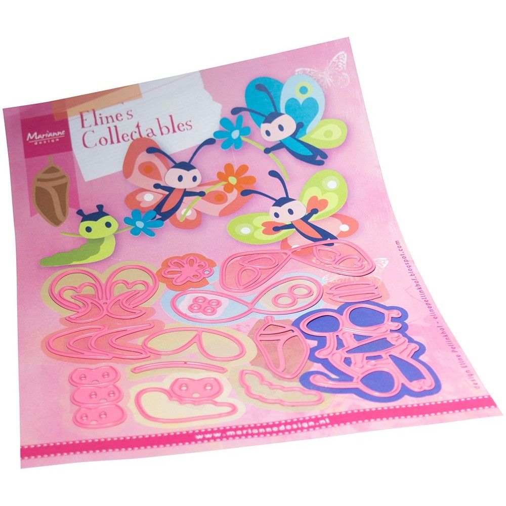 Marianne design • collectable eline's butterfly family