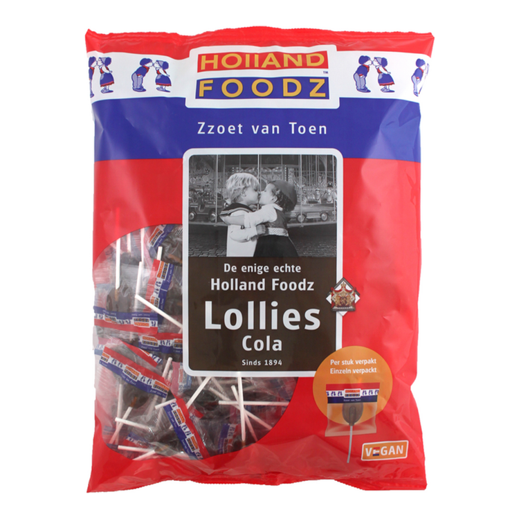 Holland foodz cola lollipopz (200 stuks)