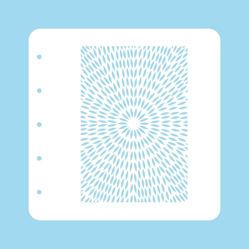 Nellie's choice • various a6 stencil burst