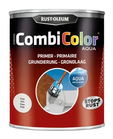 Rust-oleum combicolor aqua anti-roest primer grijs 750ml