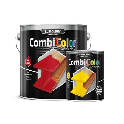 Rust-oleum combicolor metaalverf ral9005 zwart hoogglans 2.5ltr