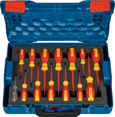Bosch blauw schroevendraaierset 14st. vde - 1600a02nf9