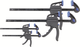 Con:p set span-lijmknechten 2x200 + 2x345 - b25665