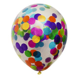 Globos confetti ballonnen 30cm 6 stuks in zakje - afbeelding 2
