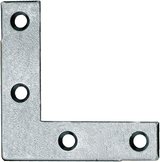 Connex 10st platte winkelhaak 50x50x10 bvz - dyb2005631 - afbeelding 1