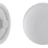 Connex afdekkap pz d12 pvc 50st gr - ky3180035
