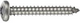 Connex plaatschroef pank 4.2x38 10st a2 - ky4564238