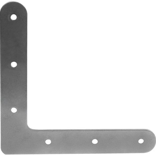 Connex platte winkelhaak - hoekverbinder rvs - 120x120x20 - hvrj20031