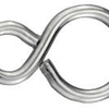 Connex s-haak gesloten 27mm 10st ni - ky6550015