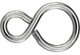 Connex s-haak gesloten 27mm 10st ni - ky6550015