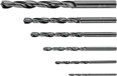 Connex set metaalboren 2-8mm 6dlg blauw - cox972226