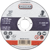 Connex slijpschijf rvs 115mm - cox938030 - afbeelding 1