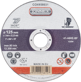Connex slijpschijf rvs 125mm - cox938031 - afbeelding 1
