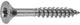 Connex tx-schroef 4.0x50 200st a2 - kk3264050