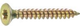 Connex tx-schroef 4.5x25 500st vz - kk3214525