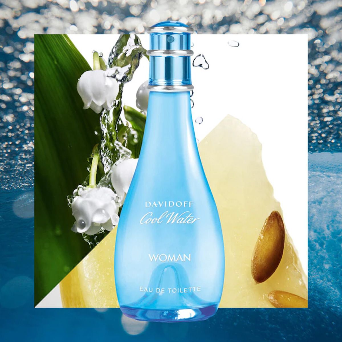Davidoff eau de toilette spray coolwater woman 50ml dames