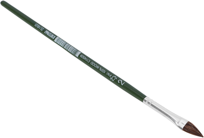 Copenhagen pro autolakpenseel | maat 02 | pony haar | fsc groen gelakte houten steel - 23.149.01