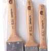 Copenhagen pro kwastenset - platte kwast - maat 1-1,5-2 - synthetisch haar - 3-delig - fsc houten steel - 23.900.04