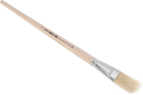 Copenhagen pro platte lyonpenseel | maat 20 | wit chinees varkenshaar | fsc ongelakte houten steel - 23.141.20
