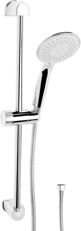 Cornat doucheset carballo 5s chroom-wit - sa330593 - afbeelding 1