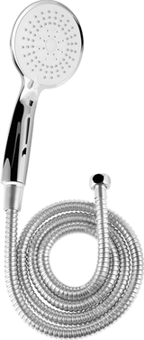 Cornat doucheset carballo 5s chroom-wit - sa330595 - afbeelding 1
