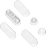 Cornat gummi stop wc-bril art acryl (6st) - tec365023 - afbeelding 1