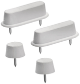 Cornat gummi stop wc-bril hout (4st) - tec365017 - afbeelding 1